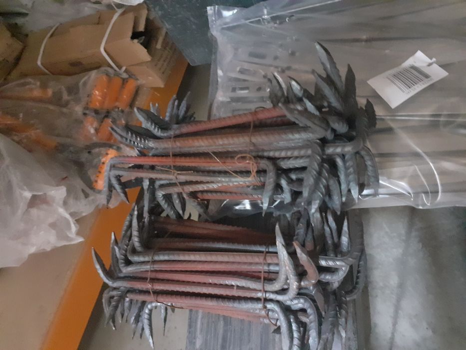 Scoabe Grindă Fier Beton Striat 8x200mm