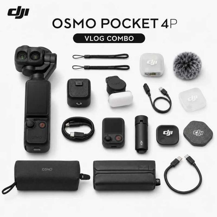 DJI Osmo Pocket 4P Vlog Combo
