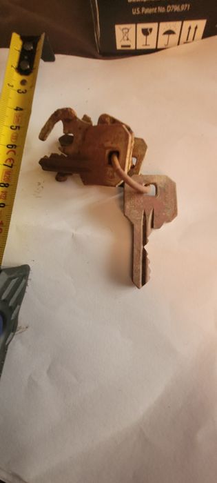 Set de chei gasit in padure