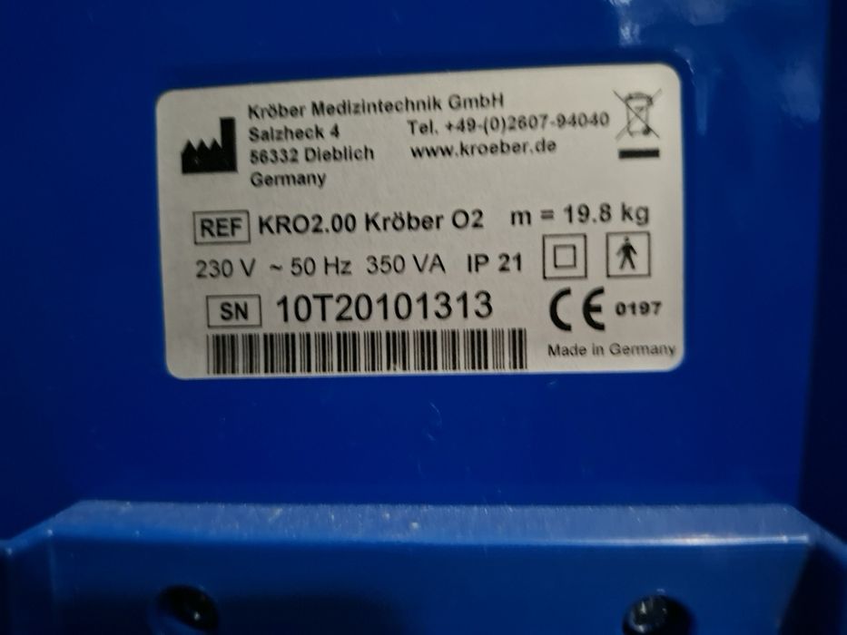 Кислороден концентратор Кробер О2