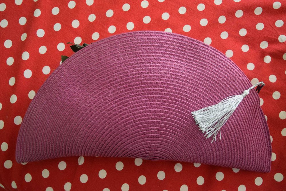 Уникална сламена чантичка