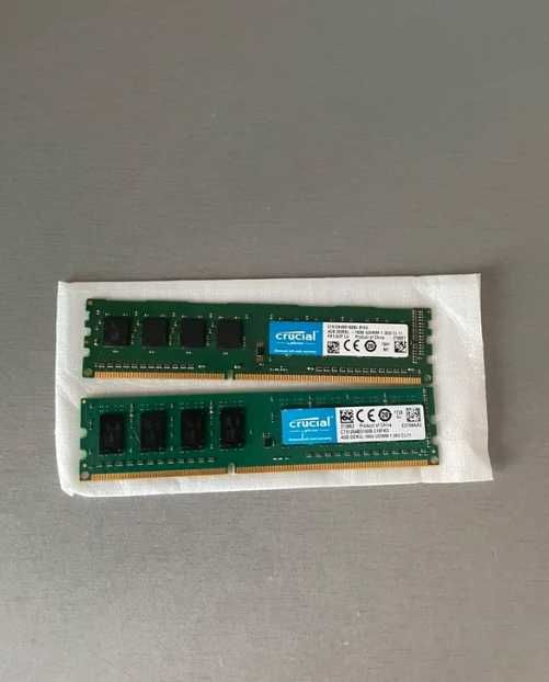Memorii RAM Crucial Ddr3 8Gb +2Gb-1600Mh + cadou !