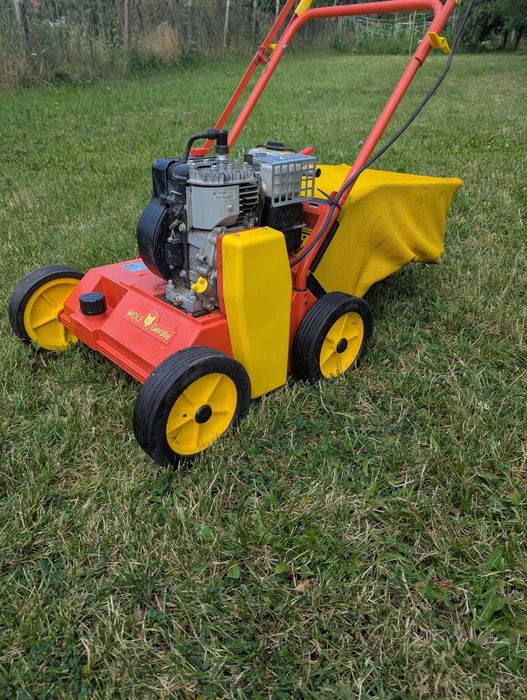 Scarificator iarba Wolf Garden motor Kawasaki