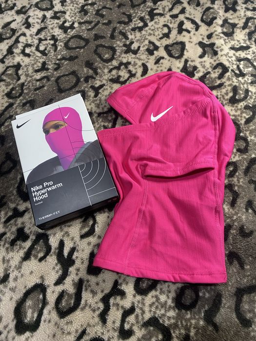 Mască Nike Ski.  |  CamoGrey / Pink / Black. Impecabile!