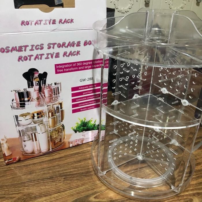 Въртящ се органайзер за козметика GW-288