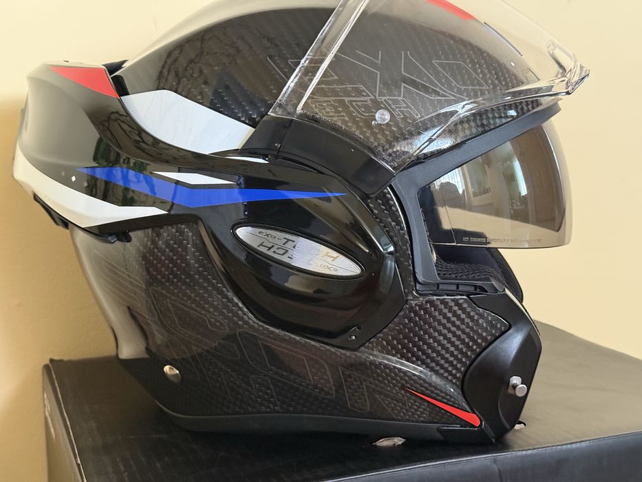 Каска за мотор Scorpion echo tech carbon