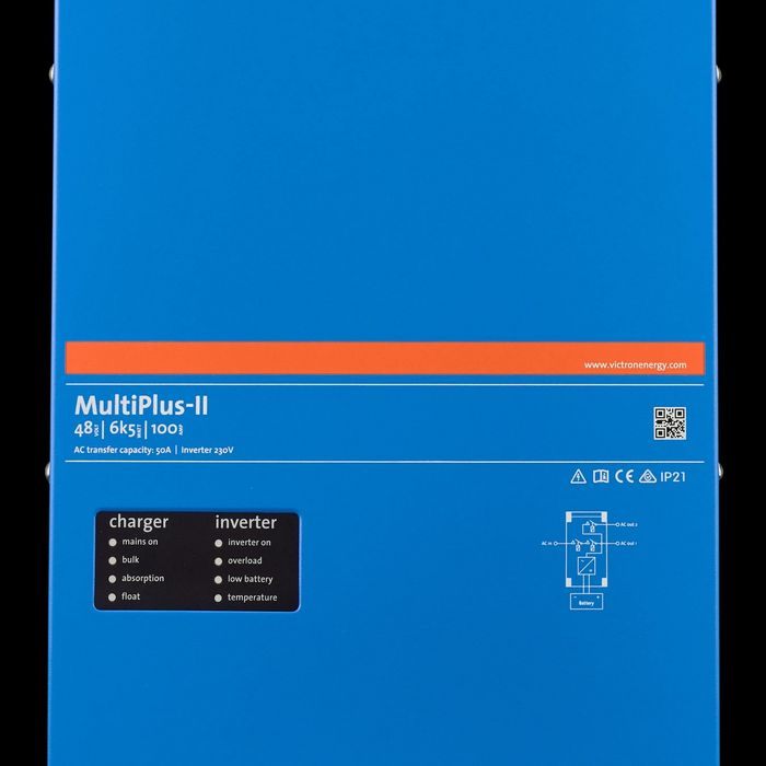 Хибриден инвертор Victron  MultiPlus-II 48/6k5/100-50