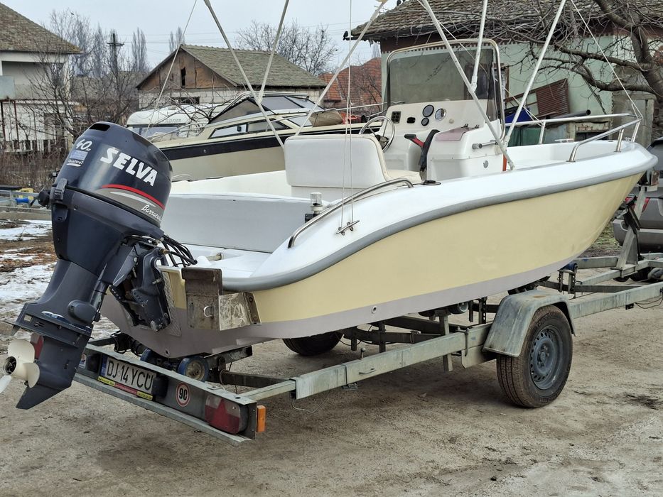 Barca Schizzo 520 Open cu motor Selva 60 cp 4 timpi
