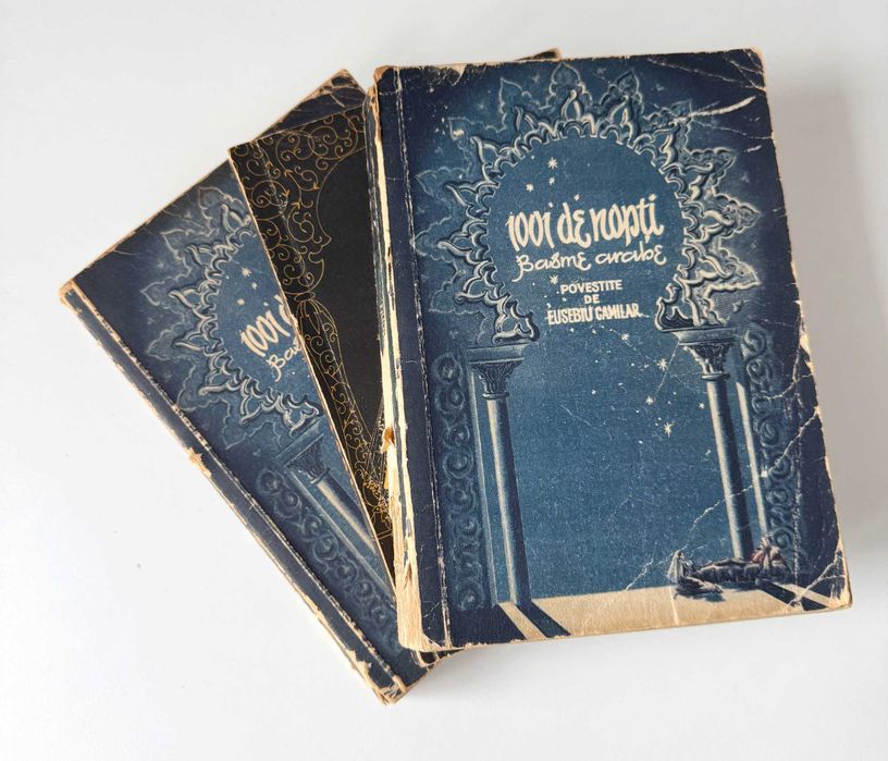 1001 de nopti, basme arabe - Eusebiu Camilar, 3 volume, originale