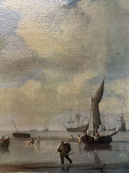 Картина по холандския маринист Вилем ван де Велде