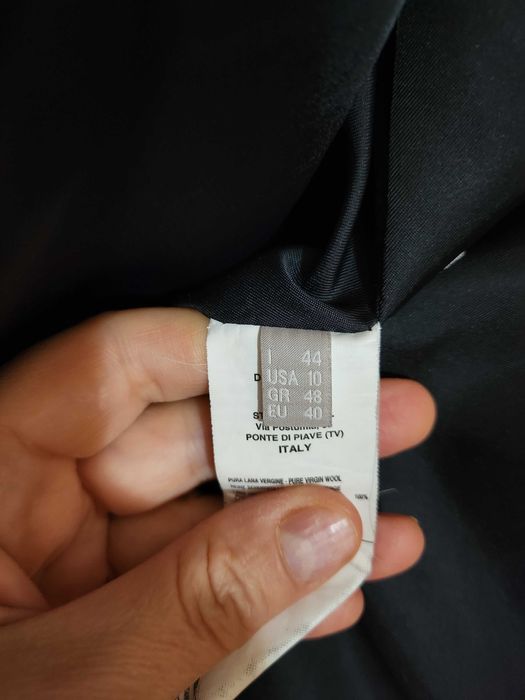 Vand pardesiu din lana pura Stefanel