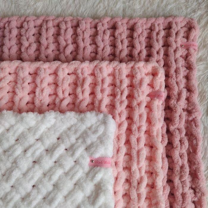 Плюшевые пледы для младенцев