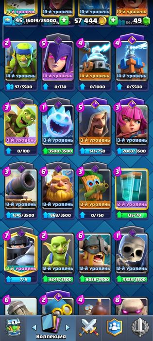 аккаунт клеш рояль