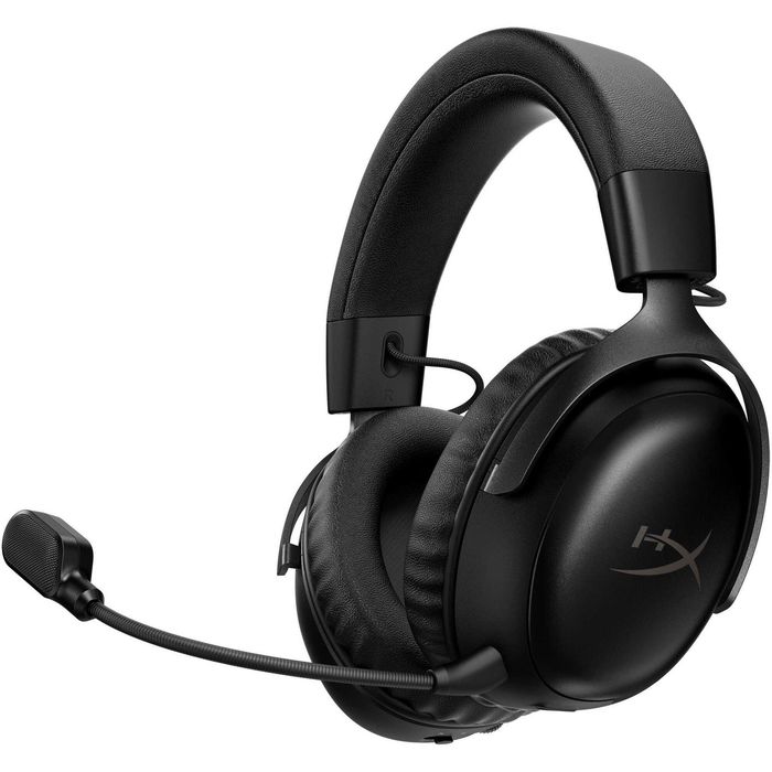 Casti gaming wireless HyperX Cloud III S, DTS Headphone:X Spatial Audio, 2.4GHz/Bluetooth, autonomie max. 120h 2.4GHz/200h BT, spuma cu memorie, etc