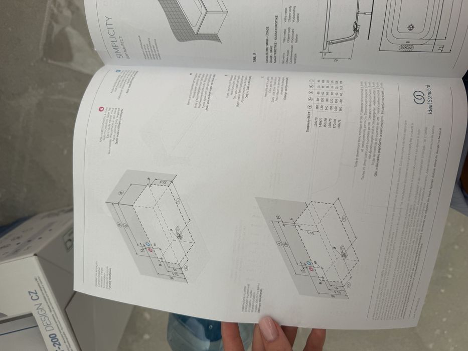 Cadă nouă - Ideal standard