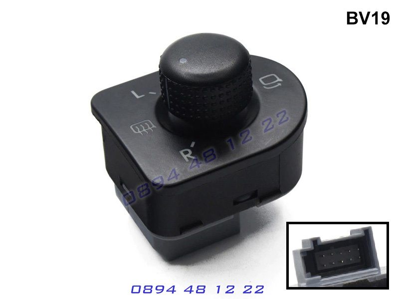 Джойстик Ел Огледала VW Beetle GOLF 4 Jetta Passat B5 Bora Skoda Голф