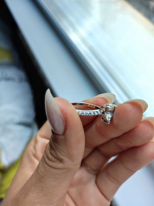 Пръстен две сърца на Пандора