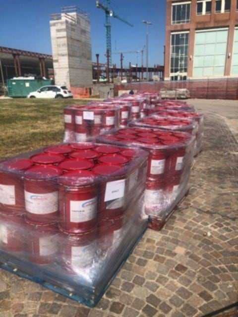 Огнезащитни бои за метални конструкции -до 120 мин защита.