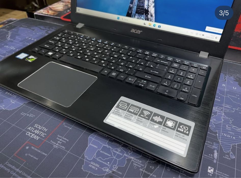 Acer E15 - Core i5-7200U/8Gb/256Gb/GTX950M
