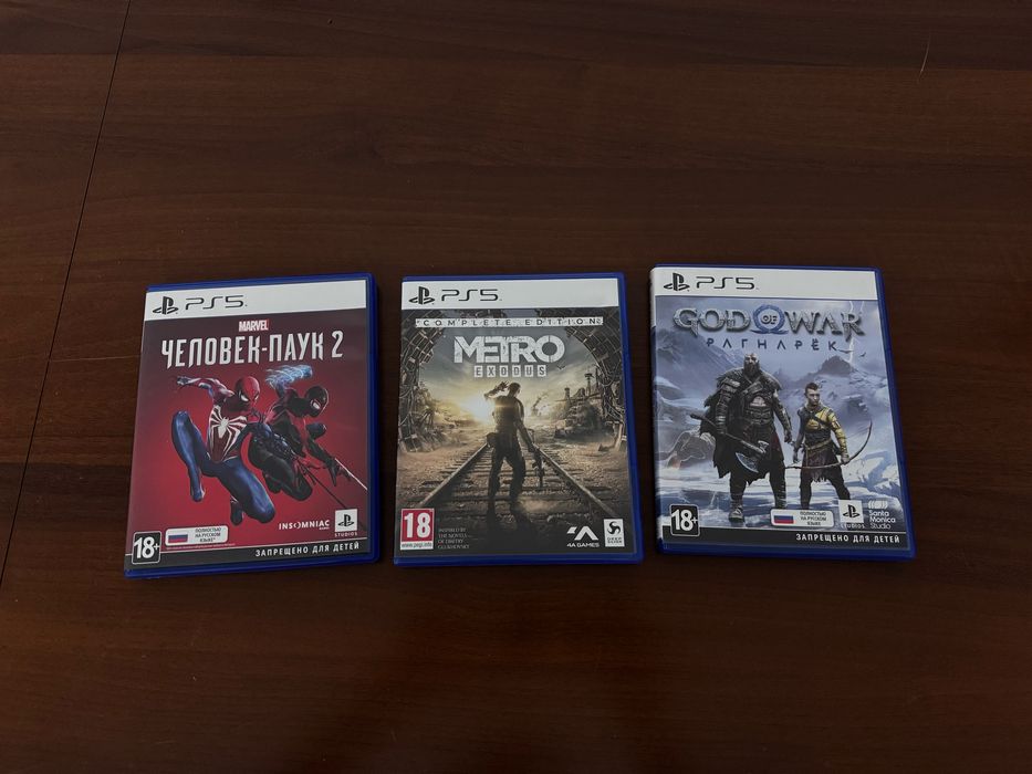 Продам диски эксклюзивные для PS5 диски состояние хорошое без царапен