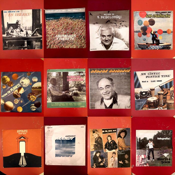 Vinil Electrecord Muzica Ușoară Rock Folk Lautareasca Compilatii etc