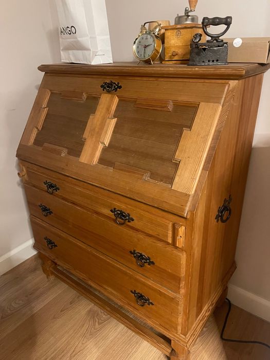 Comoda si noptiera de epoca import Norvegia