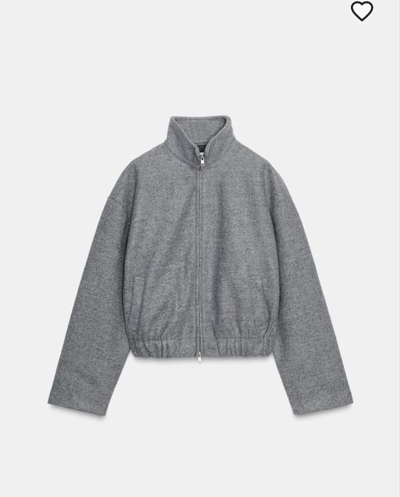 Яке бомбър сиво Zara