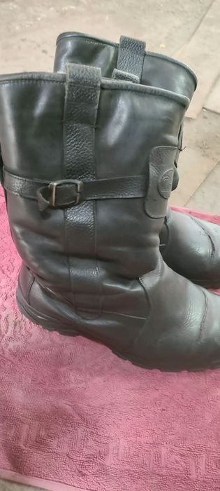 Сапоги мужские кожанные