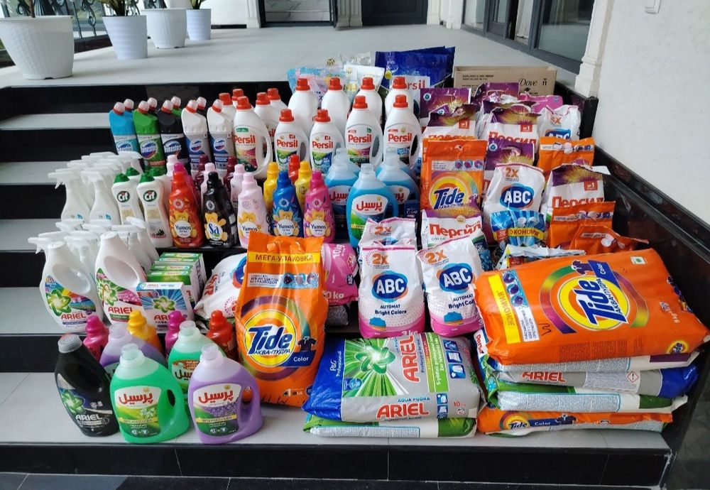 Kapsula Paroshok Shampun (Dastavka online shaxar boylab) Kopum Persil