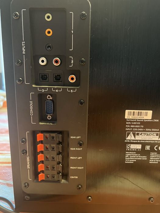 Logitech z906 5.1