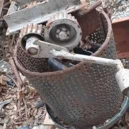 Teasc si zdrobitor struguri-Kit din metal productie mica-medie