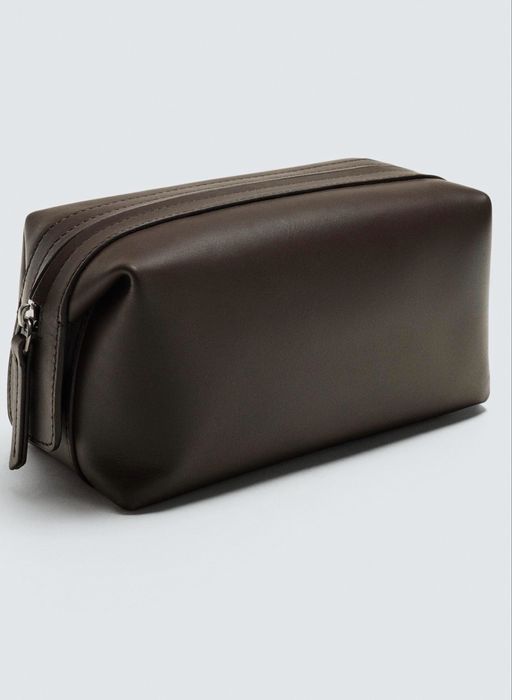 Trusa toaleta / borseta piele naturala  Zara man -  ideal cadou premiu
