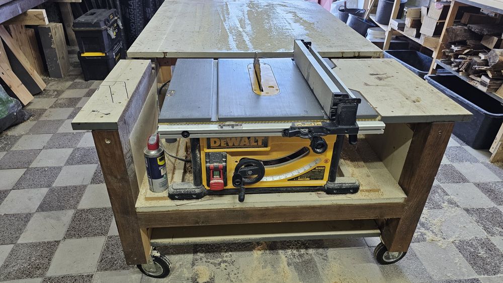 Dewalt dwe 7492 + Маса 120/205см.