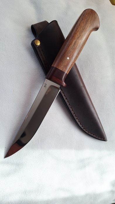 Ножове за лов риболов туризъм ръчна изработка с кожена кания