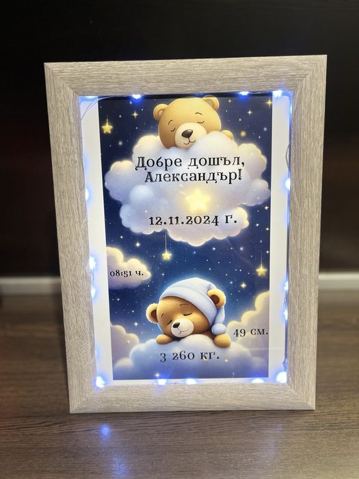 Бебешки визитки