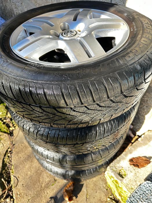 Vand Jante VW pe 15 cu anvelope