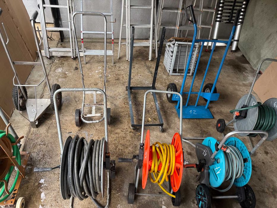 Scara liza carucior tambur apa masina tuns iarba