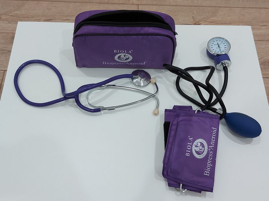 Прибор для измерения АД BIOLA  Biopress Aneroid со стетоскопом Biotone