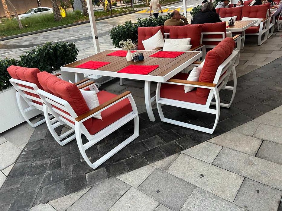 Садовый мебель. Стол, кресла 2шт., скамейки 2шт. loft mebel