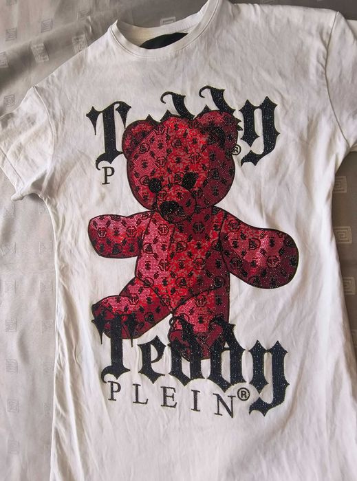 Philipp Plein 
Рокля тип тениска Teddy Plein с кристална украса