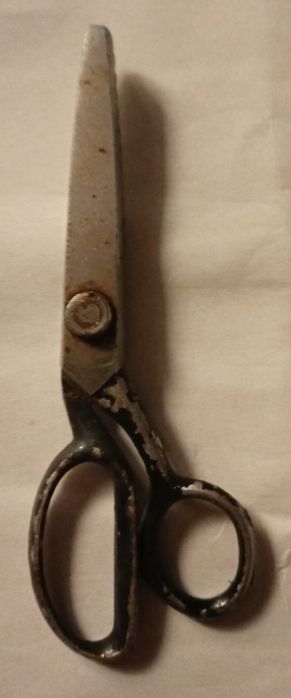 Foarfeca "zig-zag" croitorie previne destramarea L: 18 cm fara marcaje RARA