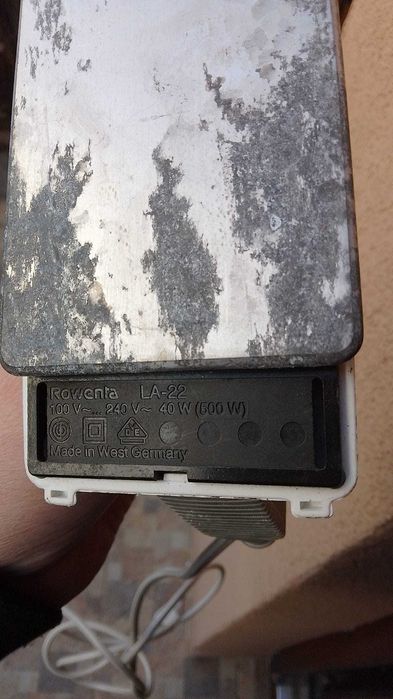 Fier de calcat Rowenta LA-22 Traveller- anii 80 - West Germany