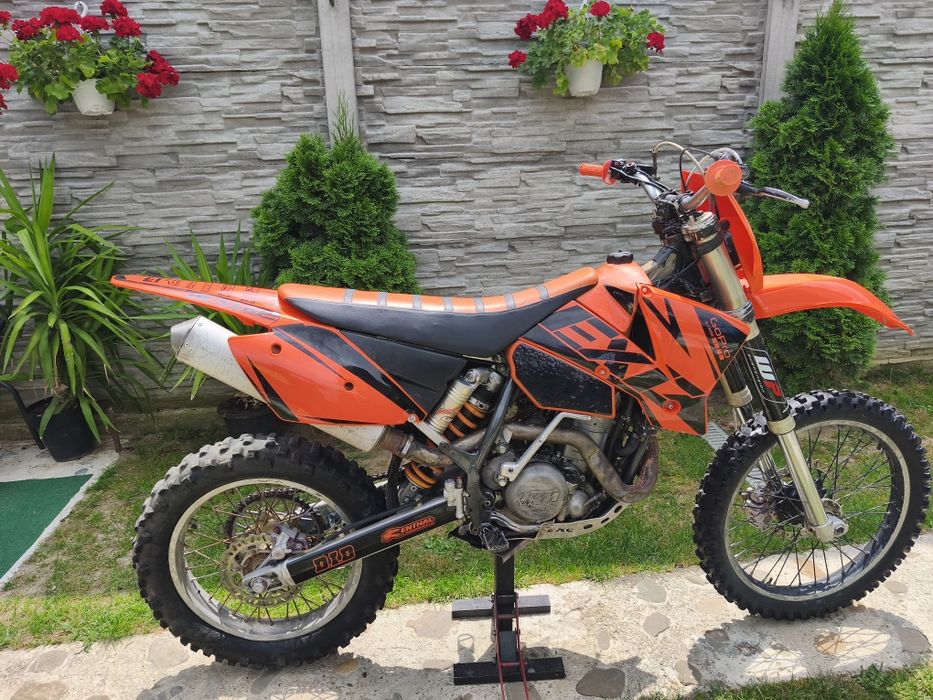 Motocross KTM exc400cc 4t pornire buton