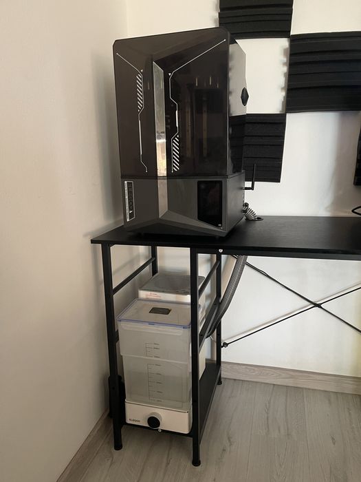 Imprimantă 3D Elegoo Saturn 4 Ultra + accesorii + rășină + wash & cure