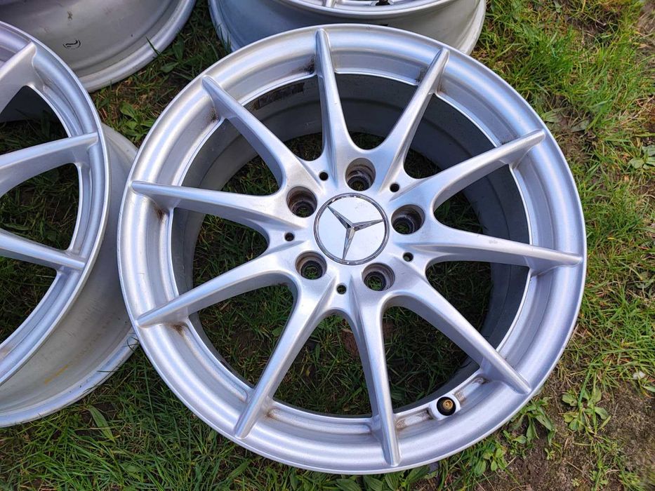 Mercedes/Мерцедес - 16 цола 5x112; 4 бр. Оригинални лети джанти
