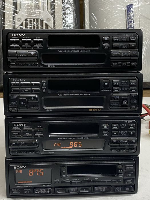 Player auto Sony XR old school