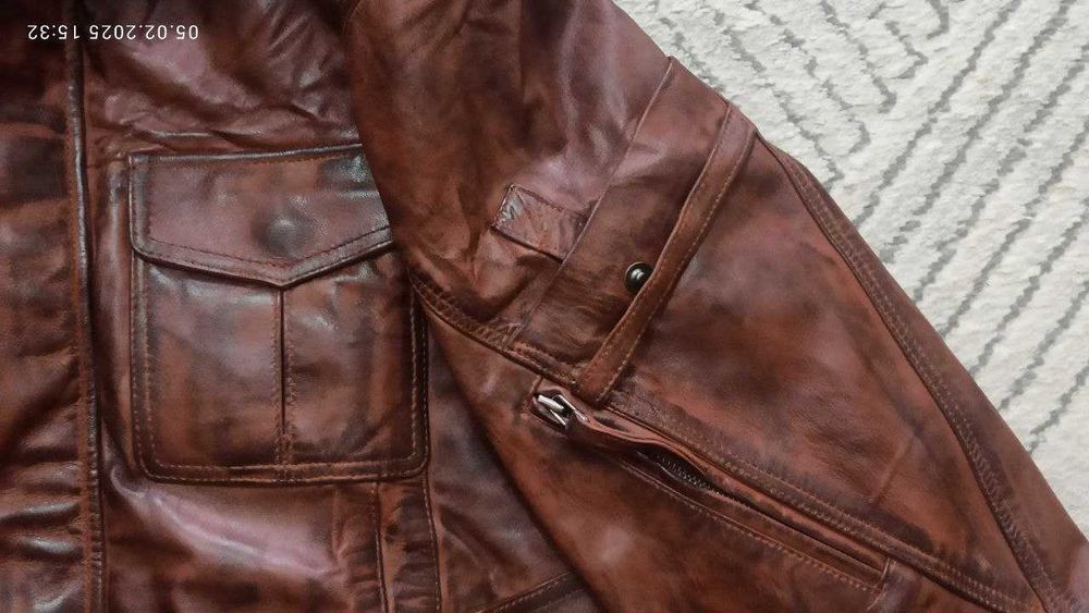 Кожаная куртка Пакистан XXL