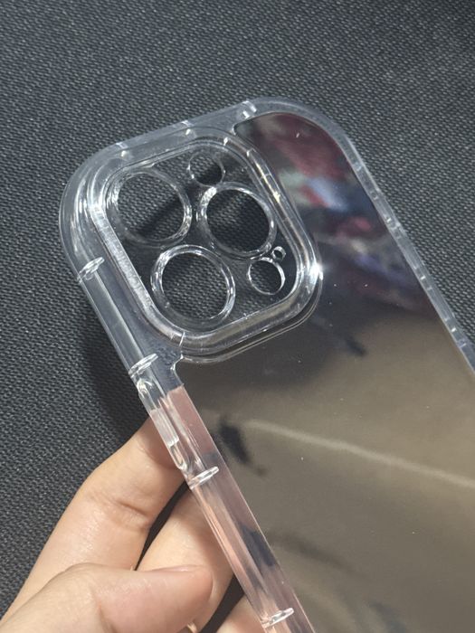 Чехол с зеркалом/ iphone 15 pro