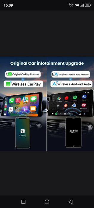 CarlinKit 5.0 автомобильный адаптер CarPlay/Android