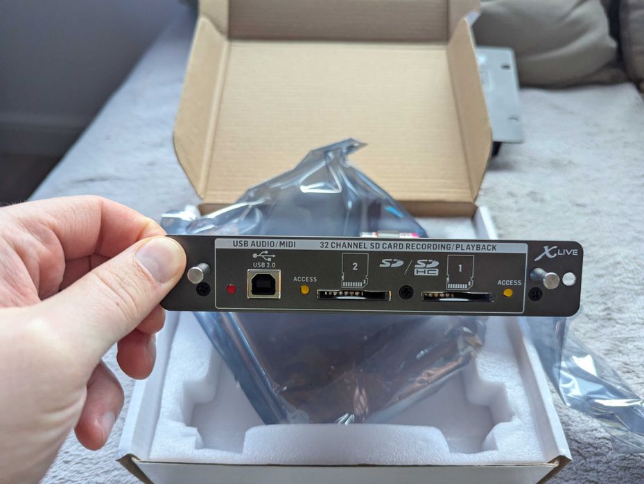 Card Behringer X32 X-LIVE